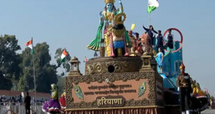 हरियाणा की गणतंत्र दिवस की झांकी: खेल, शिल्प और महिला सशक्तिकरण का शानदार उत्सव