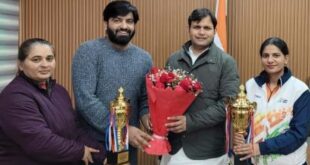 खेल मंत्री ने हरियाणा की विजेता बास्केटबॉल टीमों को दी बधाई