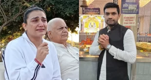 "बॉक्सिंग चैंपियन स्वीटी बूरा ने पति दीपक हुड्डा पर गंभीर आरोप लगाए, कहा- 'मुझे तलाक चाहिए, मुझे न्याय चाहिए'"