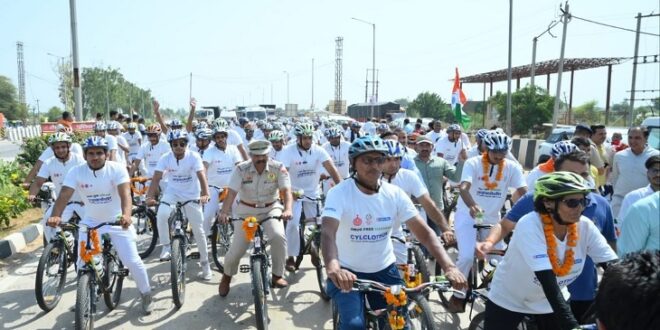ड्रग फ्री हरियाणा की ओर एक मजबूत कदम: साइक्लोथॉन 2.0 से जगा जनजागरण