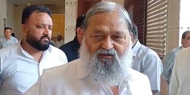 गैस पाइप लाइन हादसे पर ऊर्जा मंत्री अनिल विज का सख्त रुख