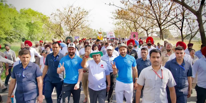 अमृतसर में राज्यपाल गुलाब चंद कटारिया की नशे के खिलाफ पदयात्रा