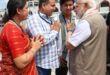 पटना एयरपोर्ट पर प्रधानमंत्री नरेंद्र मोदी से मिले युवा क्रिकेटर वैभव सूर्यवंशी