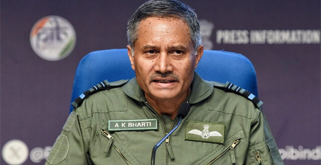 एयर मार्शल ए.के. भारती का बयान: “हमारे पास पाकिस्तान के हर ठिकाने को निशाना बनाने की क्षमता है”