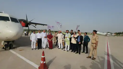हिसार से चंडीगढ़ के लिए पहली उड़ान शुरू