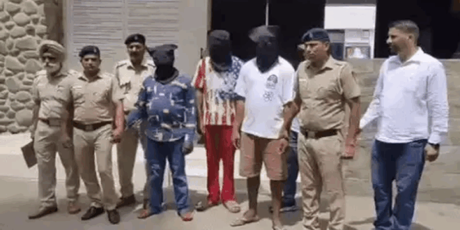 चंडीगढ़ में इंटरनेशनल ड्रग रैकेट का भंडाफोड़: 3 विदेशी और 2 लोकल तस्कर गिरफ्तार