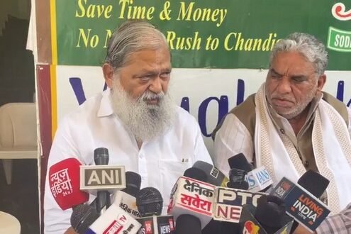 अनिल विज का कांग्रेस पर हमला