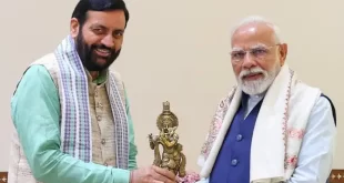 हरियाणा CM नायब सिंह सैनी की PM मोदी से मुलाकात