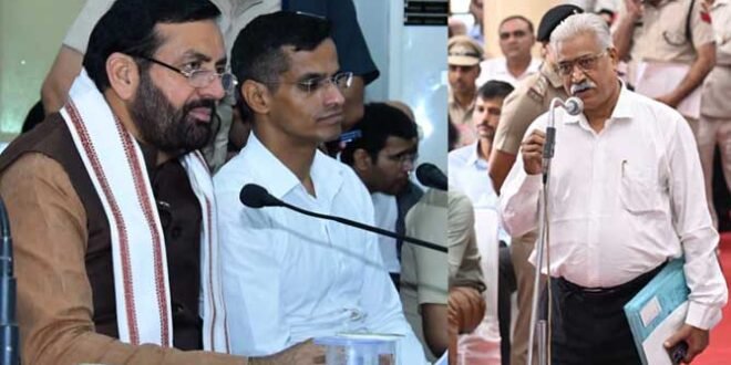 गुरुग्राम में CM नायब सैनी का एक्शन मोड: 15 में से 13 शिकायतों का मौके पर समाधान, बिल्डरों और अधिकारियों को सख्त चेतावनी