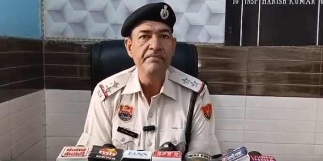 जीआरपी थाना प्रभारी राजेश
