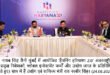 हरियाणा के मुख्यमंत्री श्री नायब सिंह सैनी मुंबई में आयोजित ‘हैपनिंग हरियाणा 2.0’ अंतरराष्ट्रीय आउटरीच एवं ग्लोबल कैपिटल कैंपेन के दौरान प्रमुख निवेशकों, ग्लोबल इन्वेस्टमेंट फर्मों और उद्योग जगत के प्रतिनिधियों के साथ राउंड टेबल कॉन्फ्रेंस की अध्यक्षता करते हुए।