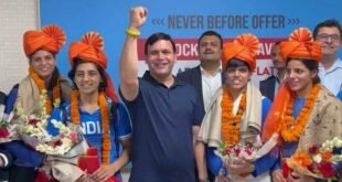 Commonwealth Games 2026: दिल्ली एयरपोर्ट पर हुआ विजेता खिलाड़ियों का भव्य स्वागत, खेल मंत्री गौरव गौतम ने किया सम्मान