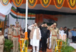 स्वतंत्रता दिवस पर अंबाला में देशभक्ति का जश्न, भारी बारिश के बीच अनिल विज ने फहराया तिरंगा