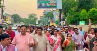 ‘वंदे मातरम्’ विवाद पर हरियाणा में कांग्रेस के खिलाफ भाजपा का प्रदर्शन, 27 जिलों में निकला कैंडल मार्च