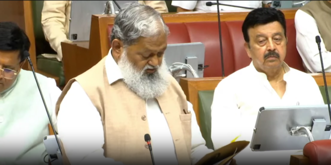 हरियाणा में बदले जाएंगे 91 लोहे के बिजली पोल, जनवरी 2027 तक PCC पोल लगाने का लक्ष्य: अनिल विज