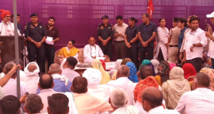 किसानों का धरना स्थगित