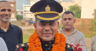 सातवीं कोशिश में लेफ्टिनेंट बने राहुल धाकड़